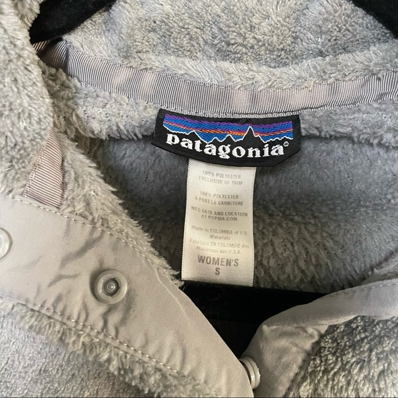 Patagonia Grey Snap-T Fleece Pullover - Picture 4 of 4